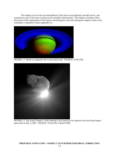 Vision and Voyages for Planetary Science in the - Solar System ...