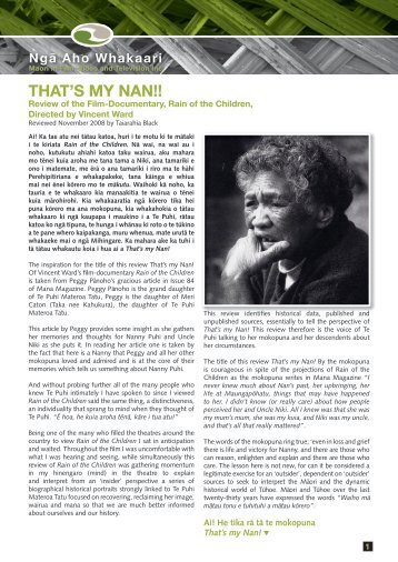 THAT'S MY NAN!! - Ngā Aho Whakaari