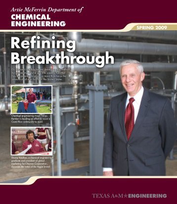Refining Breakthrough - Department of Chemical Engineering ...