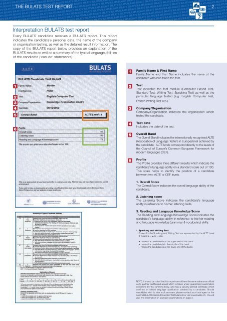 (pdf) - BULATS - Cambridge Exams