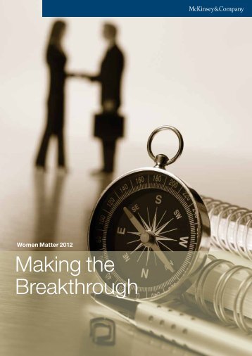 Women Matter 2012: Making the Breakthrough - McKinsey & Company