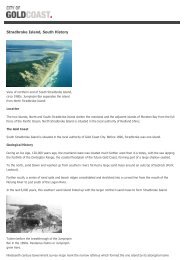 Stradbroke Island, South History - Gold Coast City Council