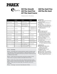 Parex Color Chart