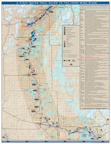 Crow Wing Canoe Map - Minnesota Department of Natural Resources