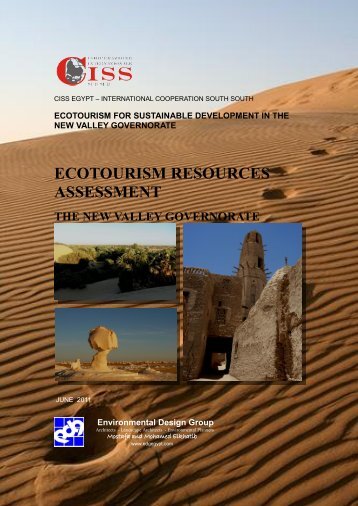 ecotourism resources assessment the new valley governorate