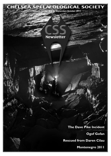 The Dave Pike Incident Ogof Gofan Rescued from Daren Cilau ...