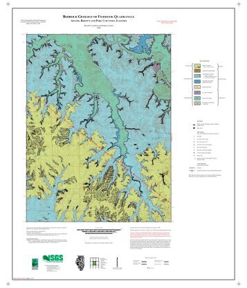 Quadrangle map sheet template - Illinois State Geological Survey