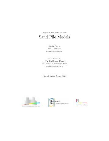 Sand Pile Models