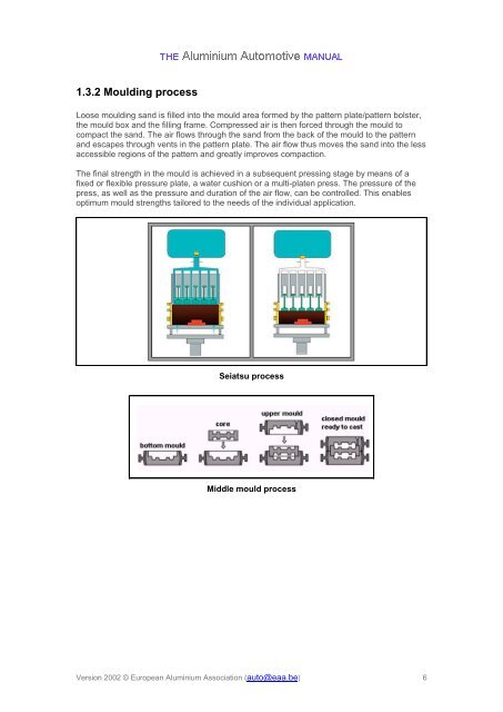 Manufacturing – Casting methods - European Aluminium Association