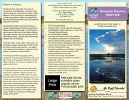 Savannas Preserve State Park Brochure - Florida State Parks