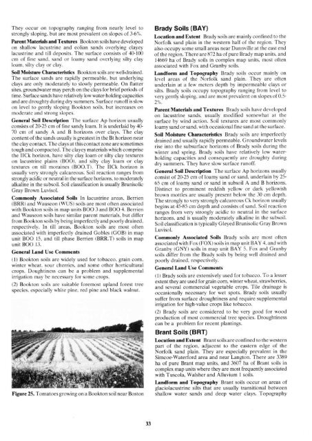 Soil Report - Agriculture et Agroalimentaire Canada