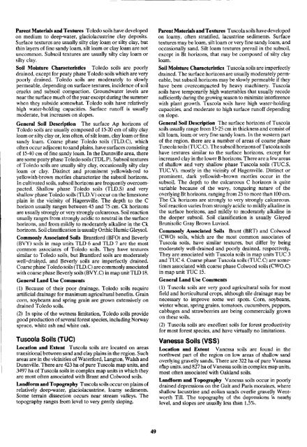 Soil Report - Agriculture et Agroalimentaire Canada