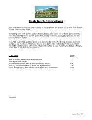 Rush Ranch Reservations - Solano Land Trust