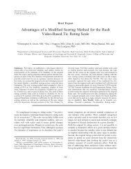 Rush Videobased Tic Rating Scale - The Movement Disorder Society