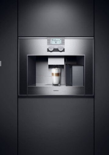 Gaggenau Espresso Vollautomaten - Lemm Bever