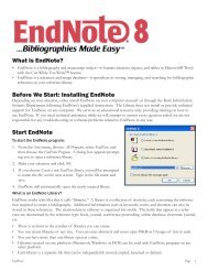 What is EndNote? - Library of Rush University - Rush University ...