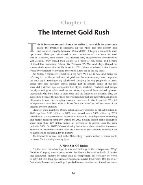 The Internet Gold Rush - Entrepreneur.com