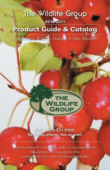 Product - The Wildlife Group