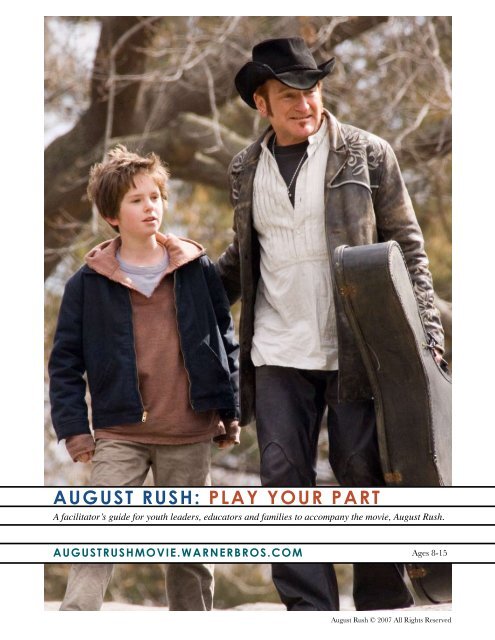 AUGUST RUSH: PLAY YOUR PART - Heartland Truly Moving Pictures