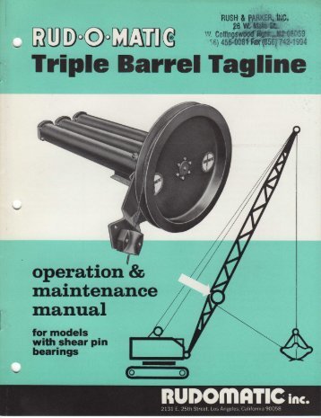 Triple Barrel Tagline - Rush & Parker, Inc