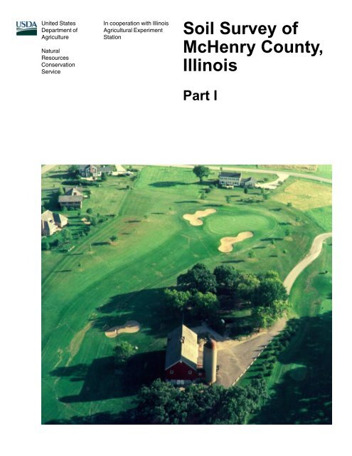 Soil Survey of McHenry County, Illinois Part I - Soil Data Mart