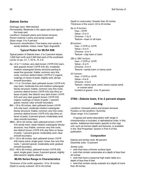 Soil Survey of McHenry County, Illinois Part I - Soil Data Mart