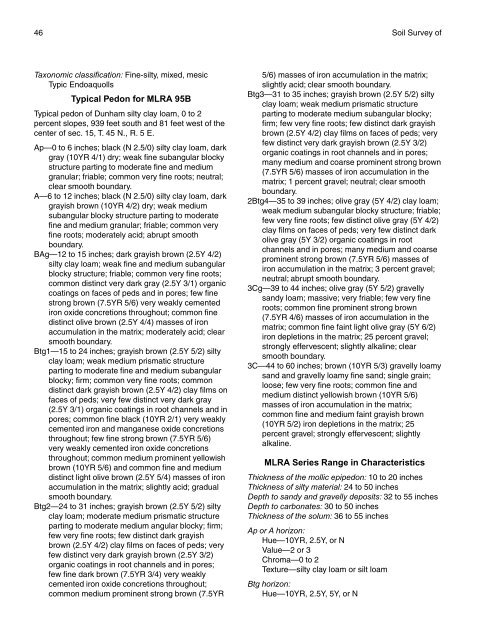 Soil Survey of McHenry County, Illinois Part I - Soil Data Mart