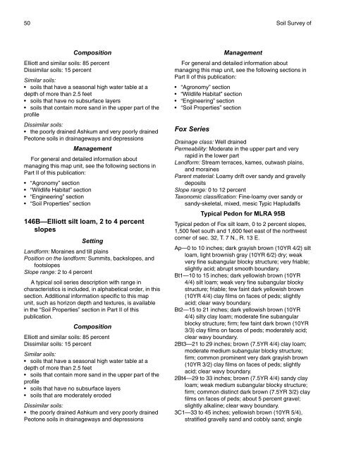 Soil Survey of McHenry County, Illinois Part I - Soil Data Mart