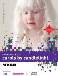carols by candlelight® - Vision Australia