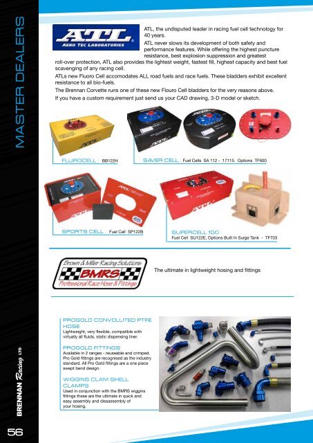 PRODUCT CATALOGUE - Brennan Racing