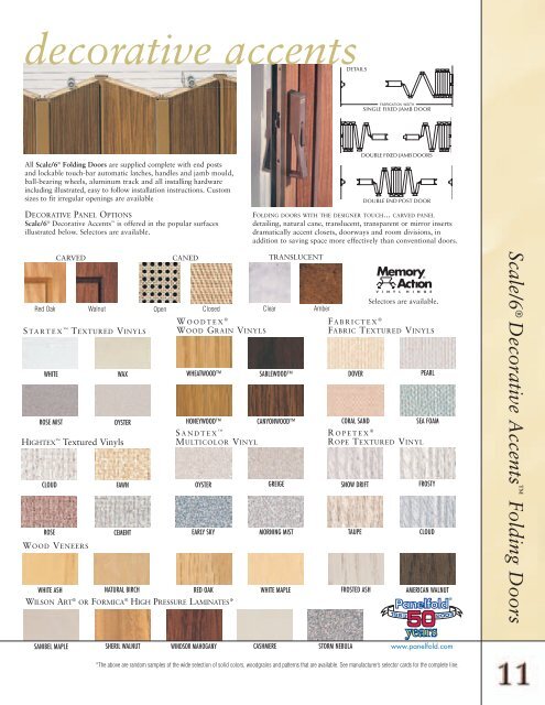 Panelfold Brochure - Accordion Doors