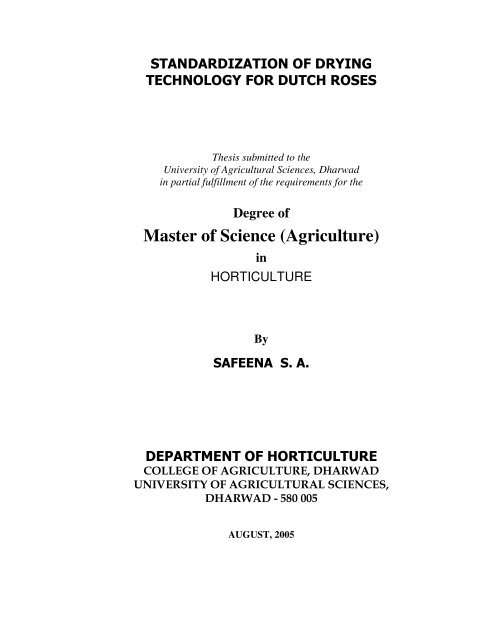 Electronic theses and dissertations