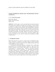 ULTRA WIDEBAND ROSE LEAF MICROSTRIP PATCH ... - PIER