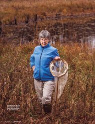 Judy Helgen at the Lee & Rose Warner nature Center near Marine ...