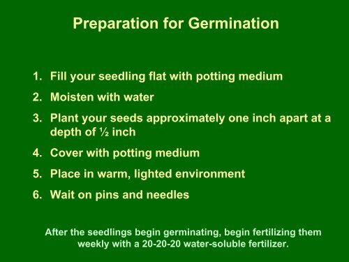 Germination of Rose Seed - Aggie Horticulture - Texas A&M University