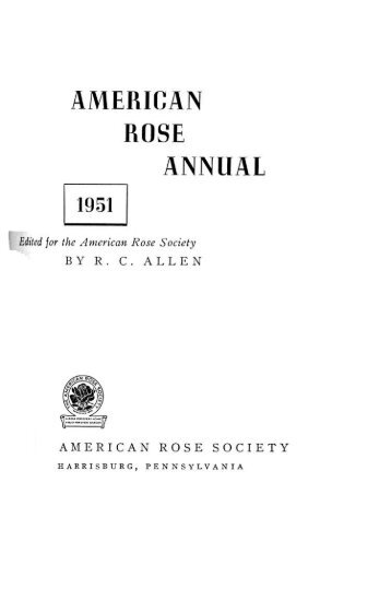 Varieties of Rose Understocks - Heritage Rose Foundation