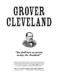 Grover Cleveland - Bully Pulpit Games