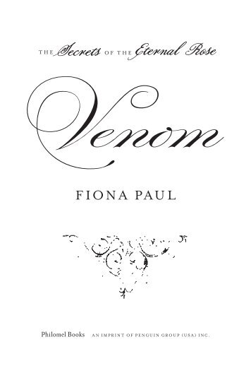 Secrets Eternal Rose - Fiona Paul Books