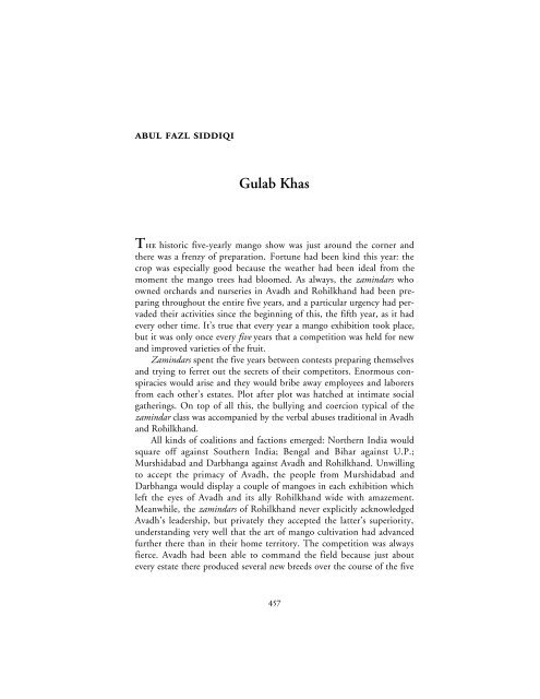 Gulab Khas The Annual Of Urdu Studies Gulab Khas The Annual Of Urdu Studies