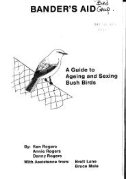 Bander's Aid 1986 - Birds Australia