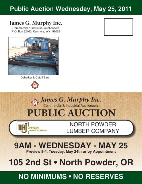 Download pdf Brochure - James G. Murphy Co.