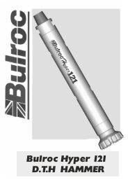 Bulroc Hyper 121 D.T.H HAMMER - Bulroc (UK)