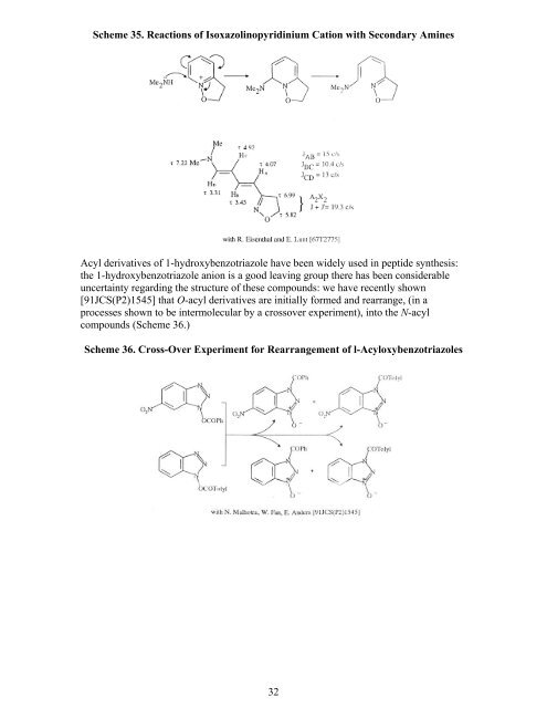 Short Course in Heterocyclic Chemistry Lecture 8 ... - Ark.chem.ufl.edu