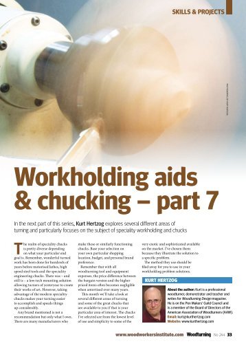 Workholding aids & chucking – part 7 - Kurt Hertzog