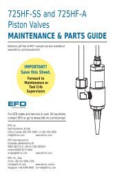 725HF-SS and 725HF-A Piston Valves - Nordson EFD