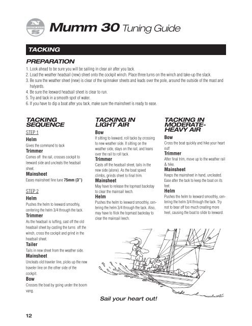 Mumm 30 Tuning Guide - L-36 Fleet