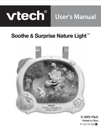 Soothe Suprise Nature Light - VTech