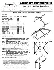 02845 Wendover Screen Arbor - Texsport