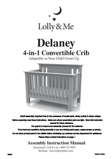 Emily Crib M4791- - Overstockcom