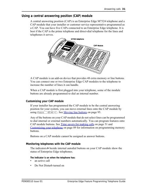 Bcm feature programing telephone guide - pdf - TextFiles.com